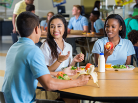  Students at Lunch